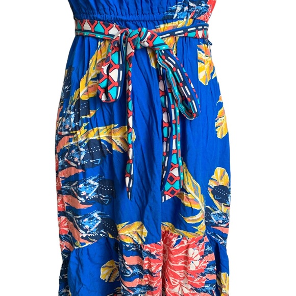 Flying Tomato Off Shoulder Maxi High Low Dress Size Small - Picture 6 of 16